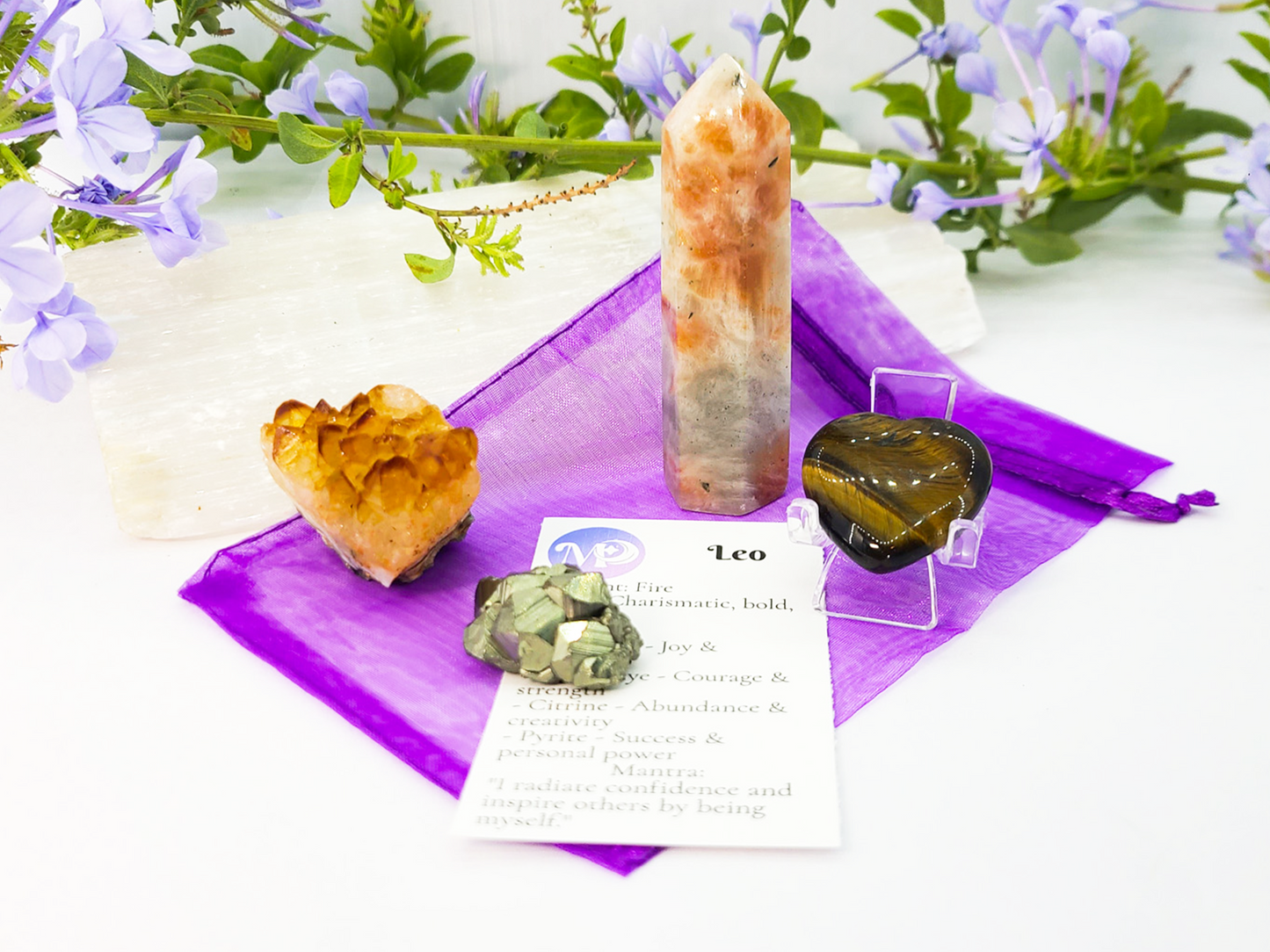 Leo Zodiac Crystal Set