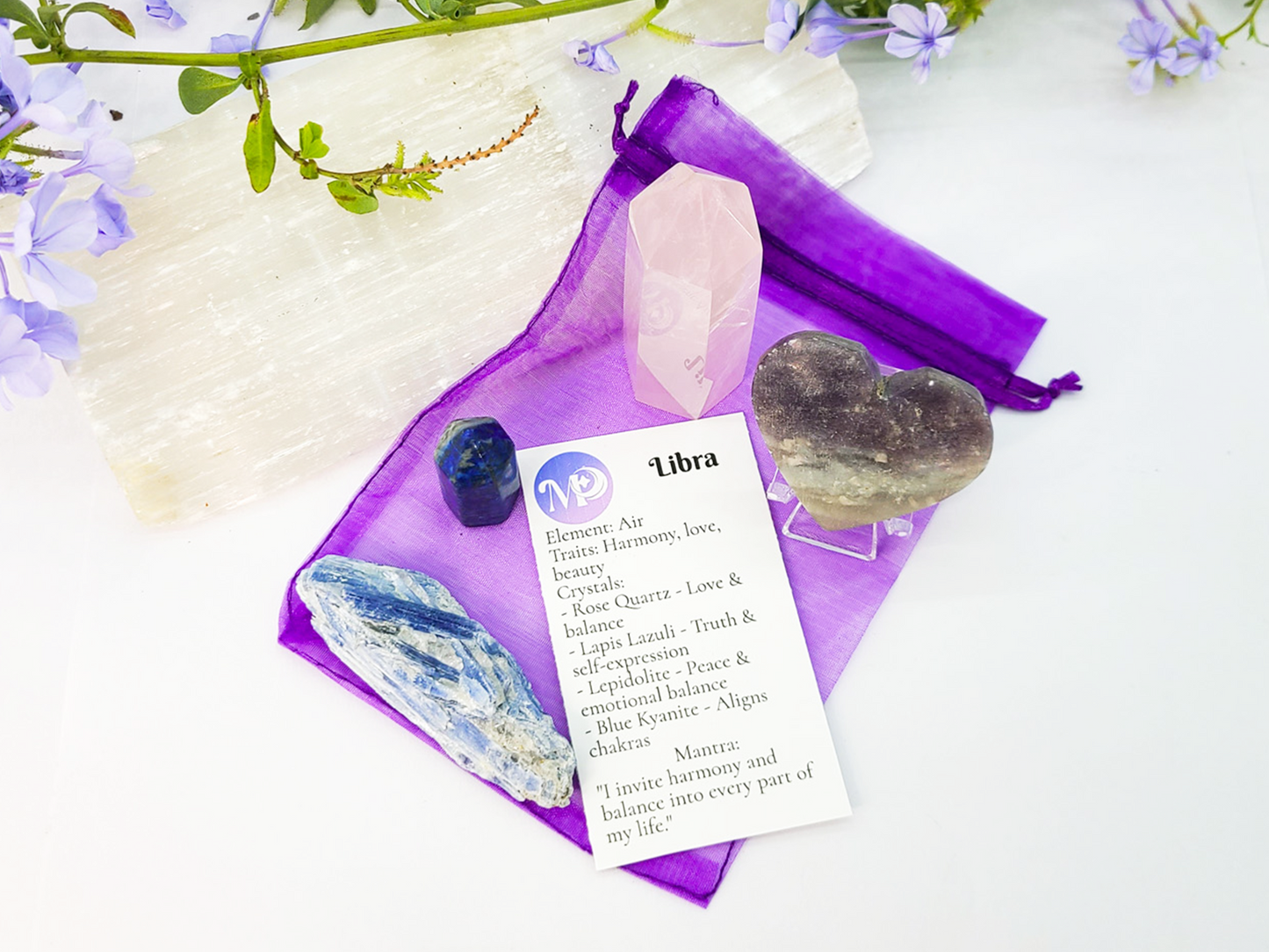 Libra Zodiac Crystal Set