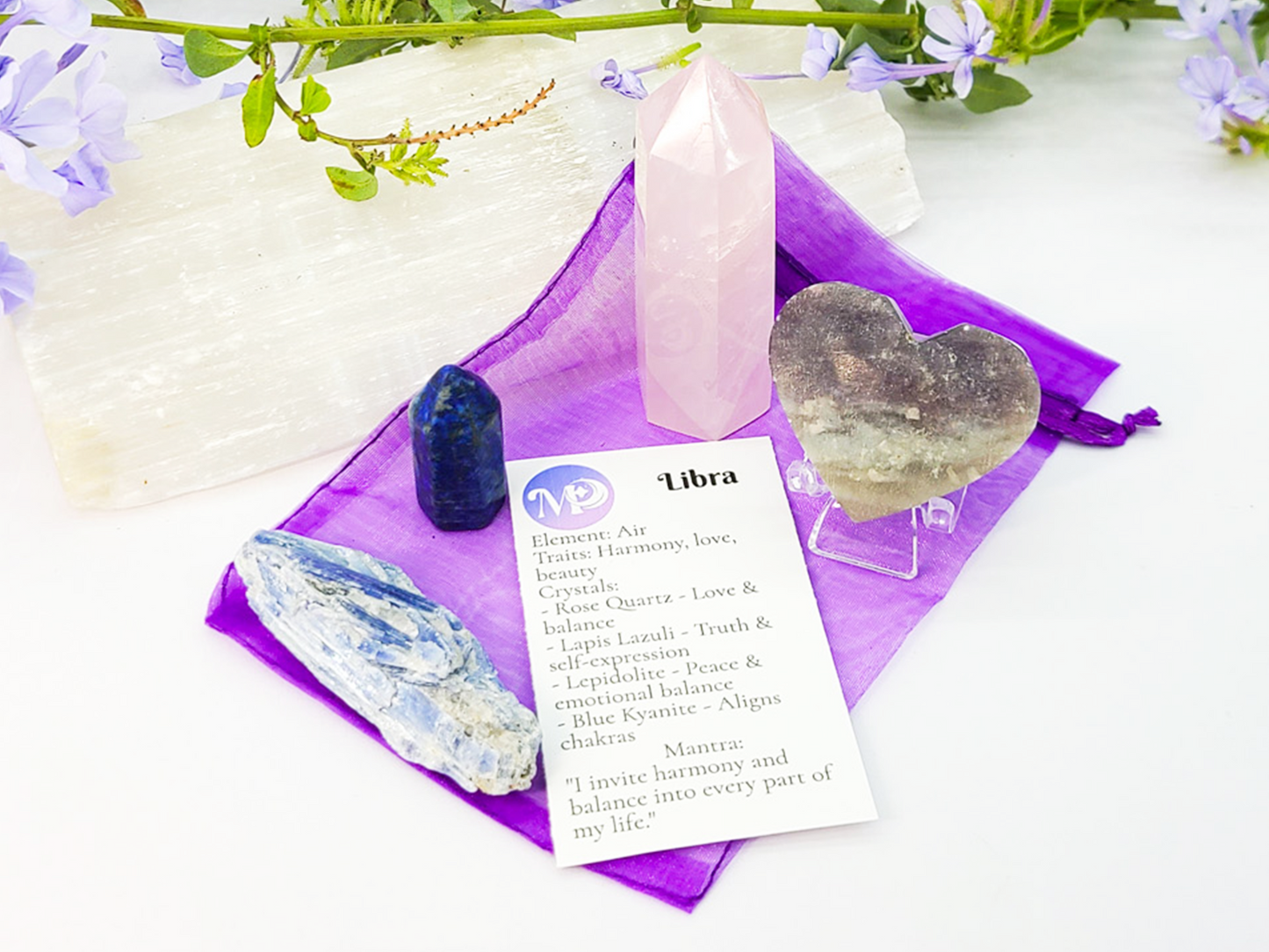Libra Zodiac Crystal Set
