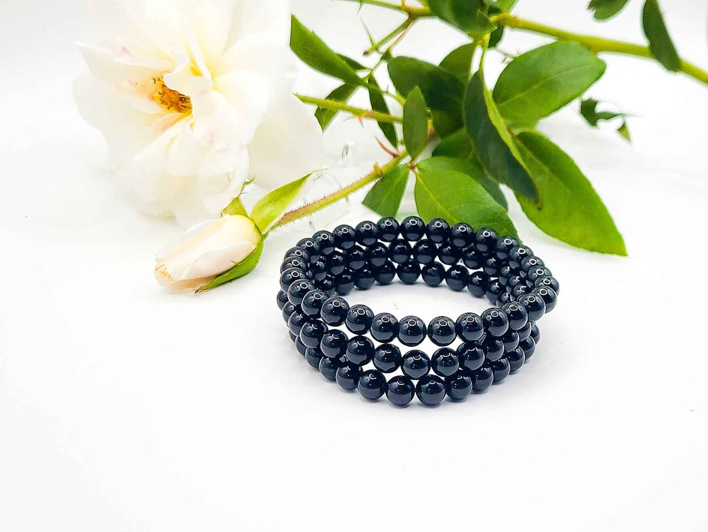Obsidian Bracelet - Crystal bracelets for protection and positivity