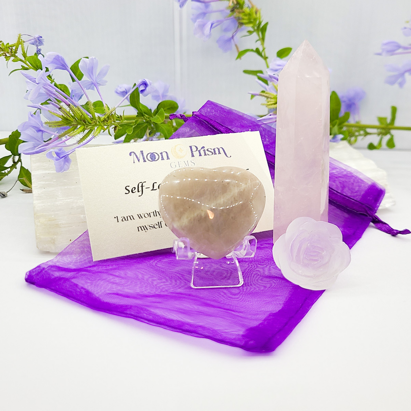 Self Love Spark Pouch | Crystals for Love and Self Confidence