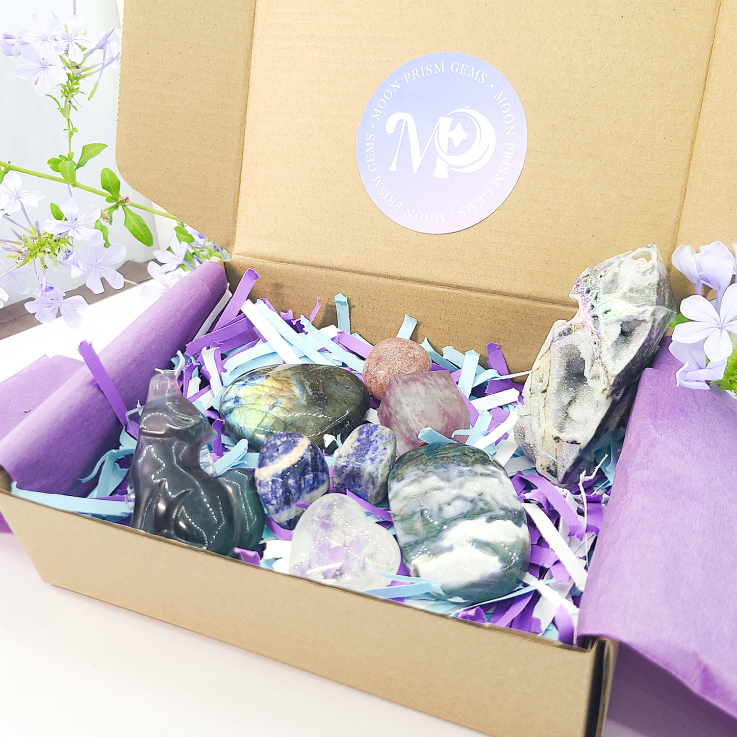 Crystal Mystery Box | Gemstone Mystery Box | Surprise Mix of Crystals and Carvings