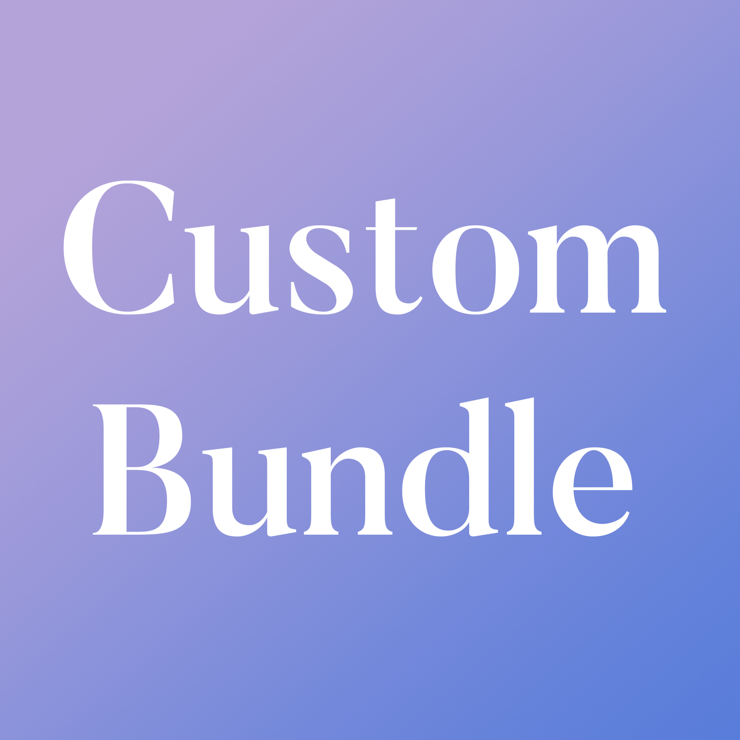Custom Bundle for Ann - June 2,2026