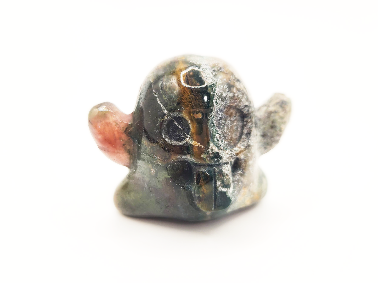 Ghost Ocean Jasper Crystal Carving