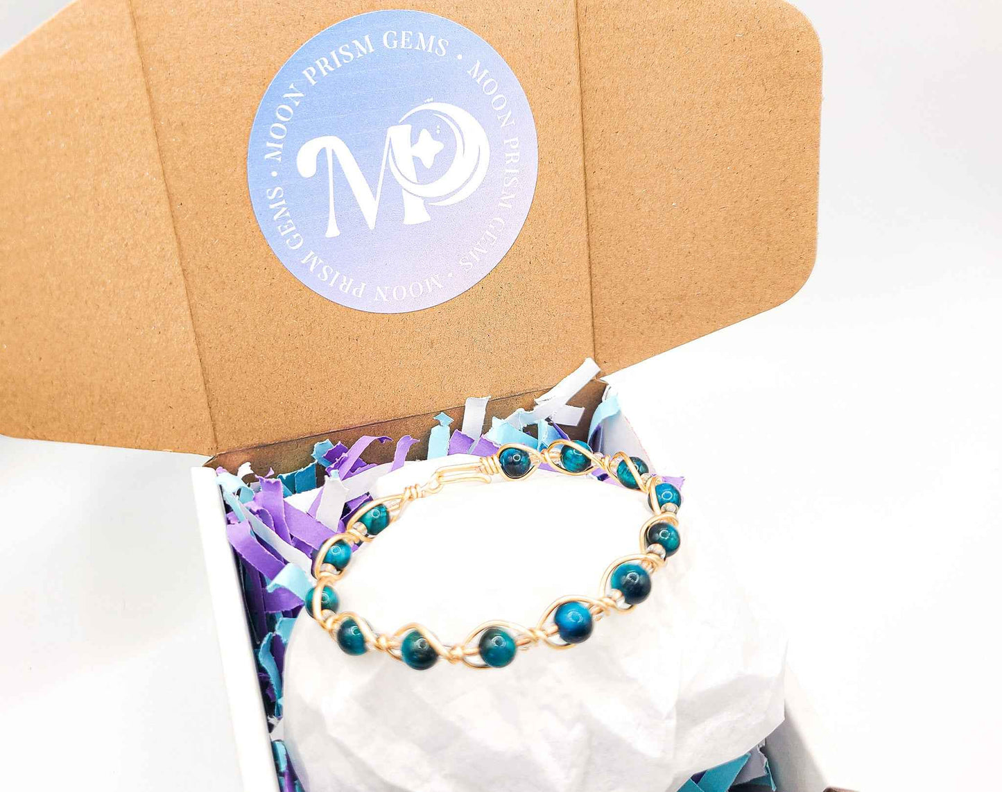 Blue Tiger's Eye Bracelet