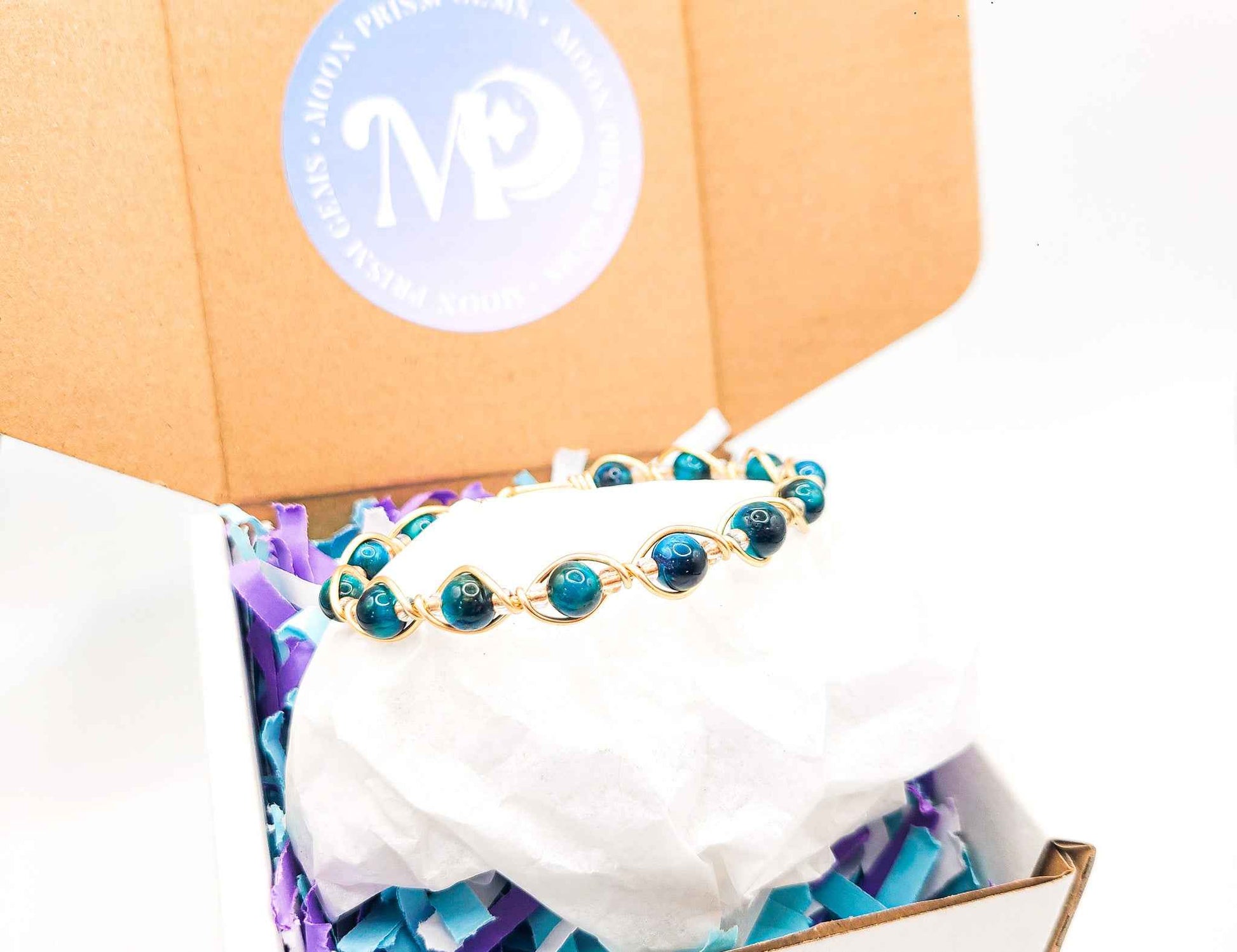 Blue Tiger's Eye Bracelet