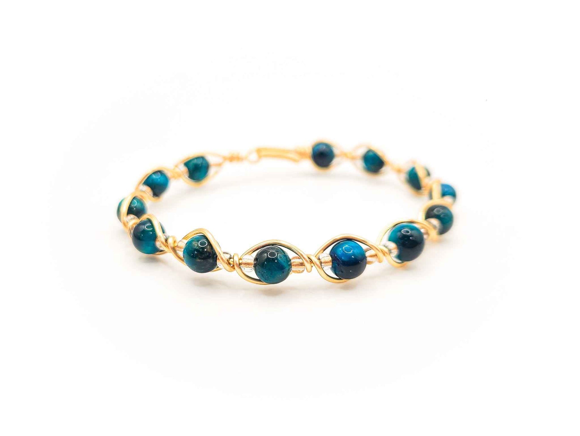 Blue Tiger's Eye Bracelet