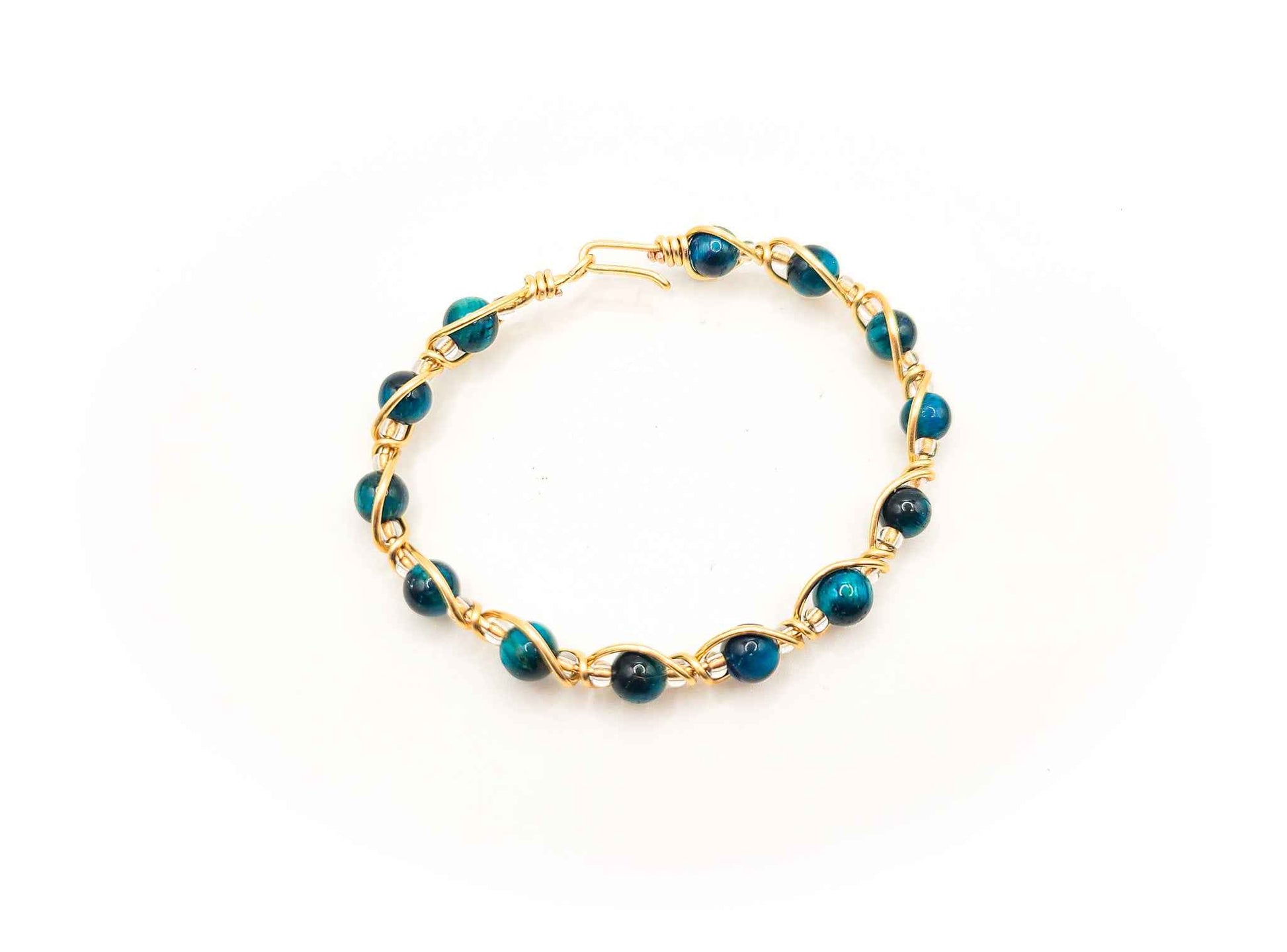 Blue Tiger's Eye Bracelet