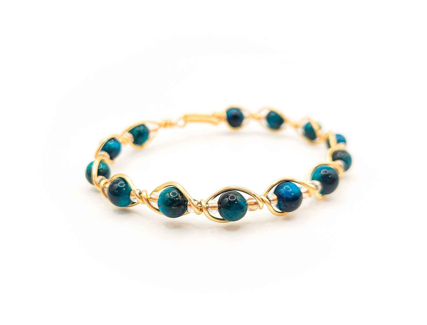 Blue Tiger's Eye Bracelet