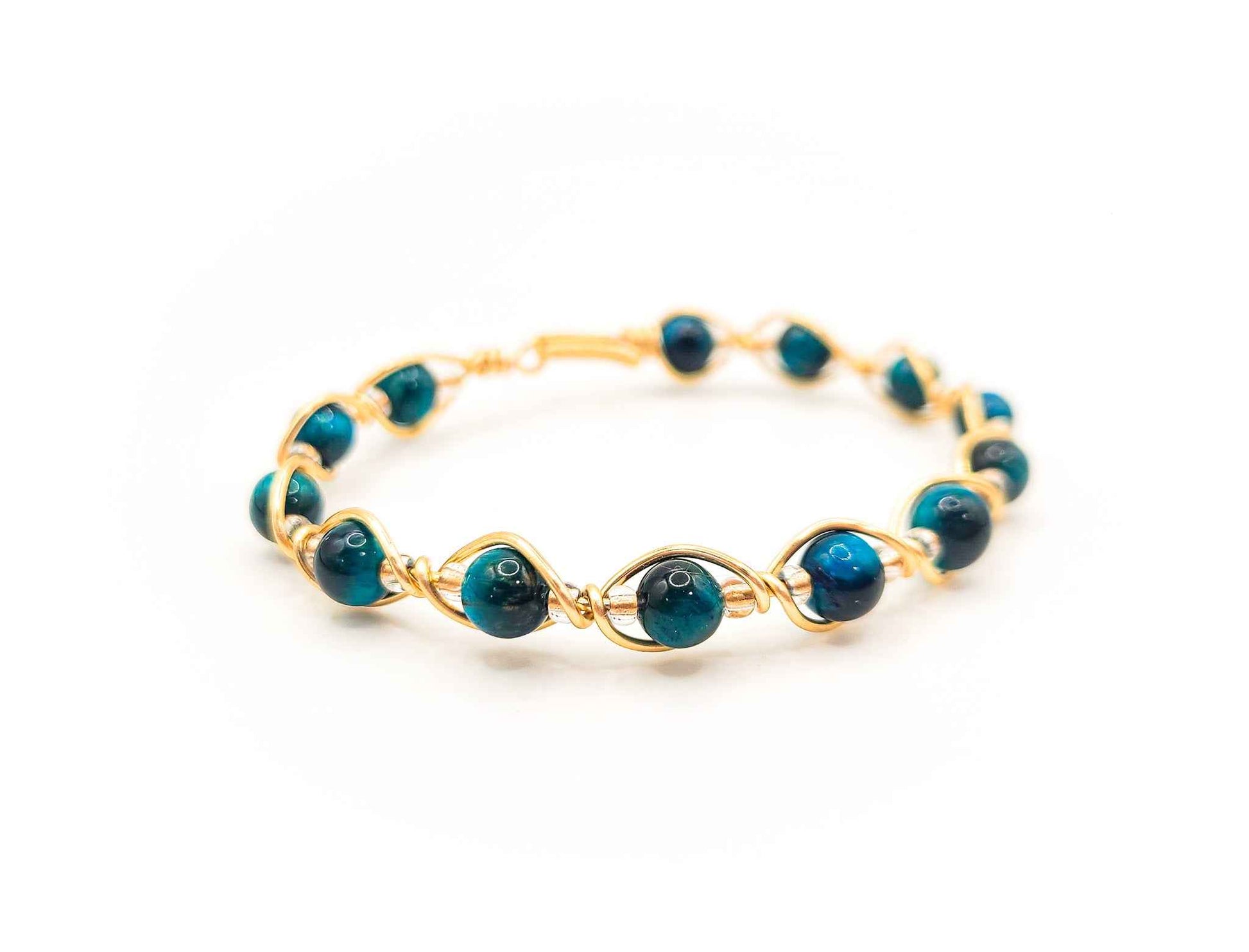 Blue Tiger's Eye Bracelet