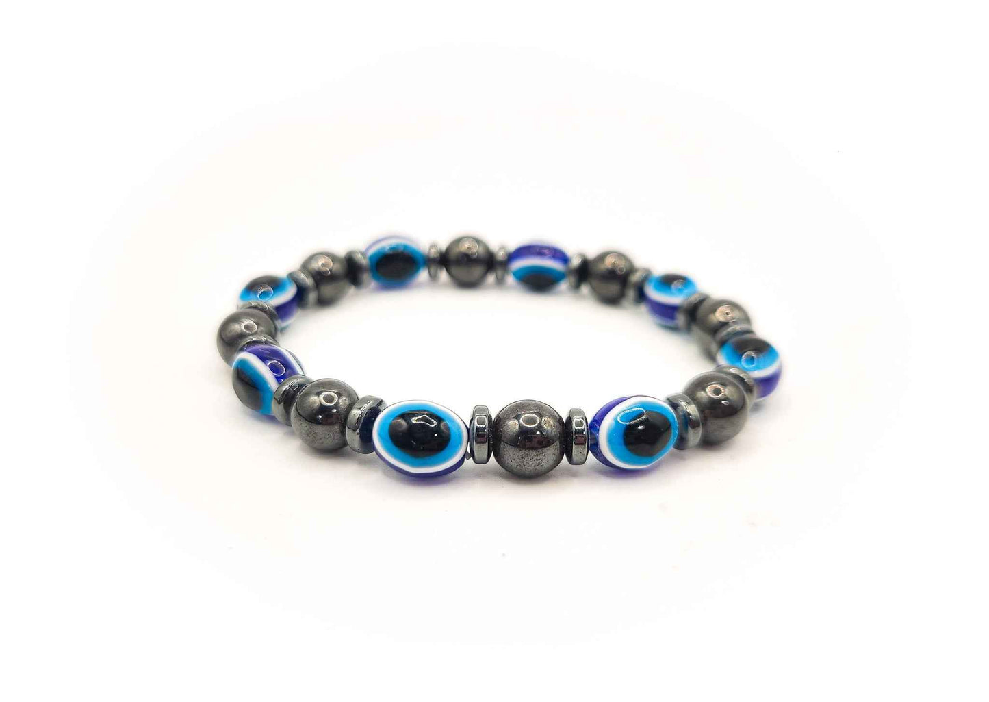 Evil Eye & Helatite Bracelet