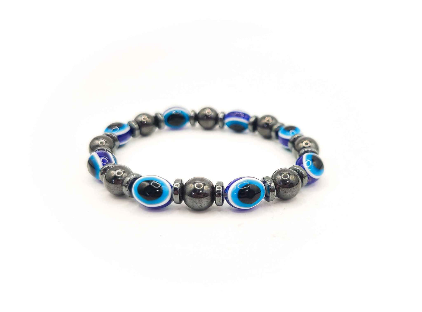 Evil Eye & Helatite Bracelet