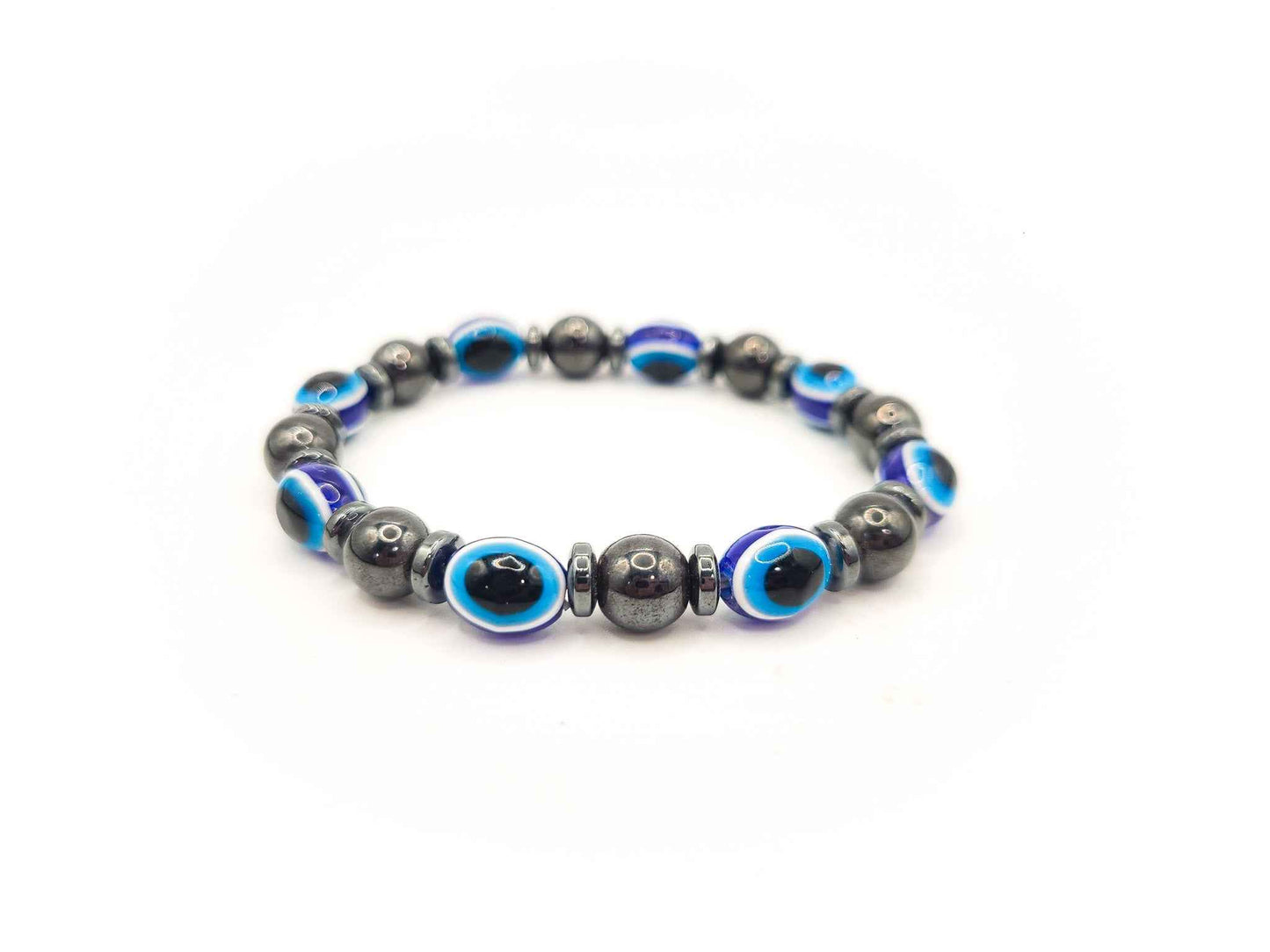 Evil Eye & Helatite Bracelet