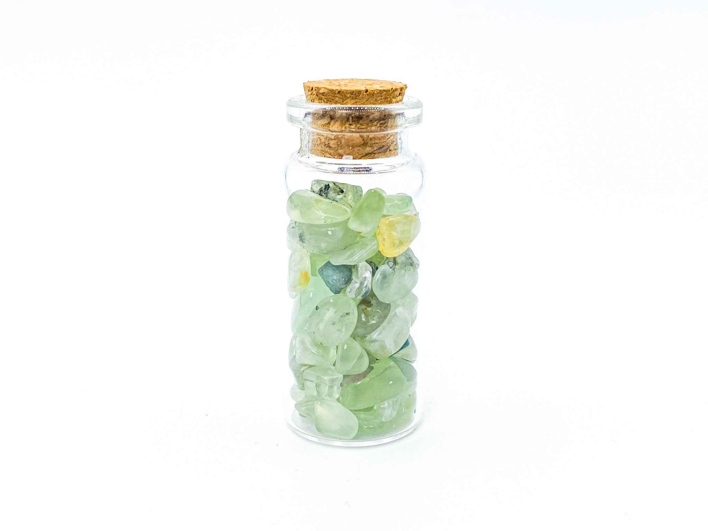 Crystal Chip Bottles | Gemstone Bottles - Assorted (One Bottle)