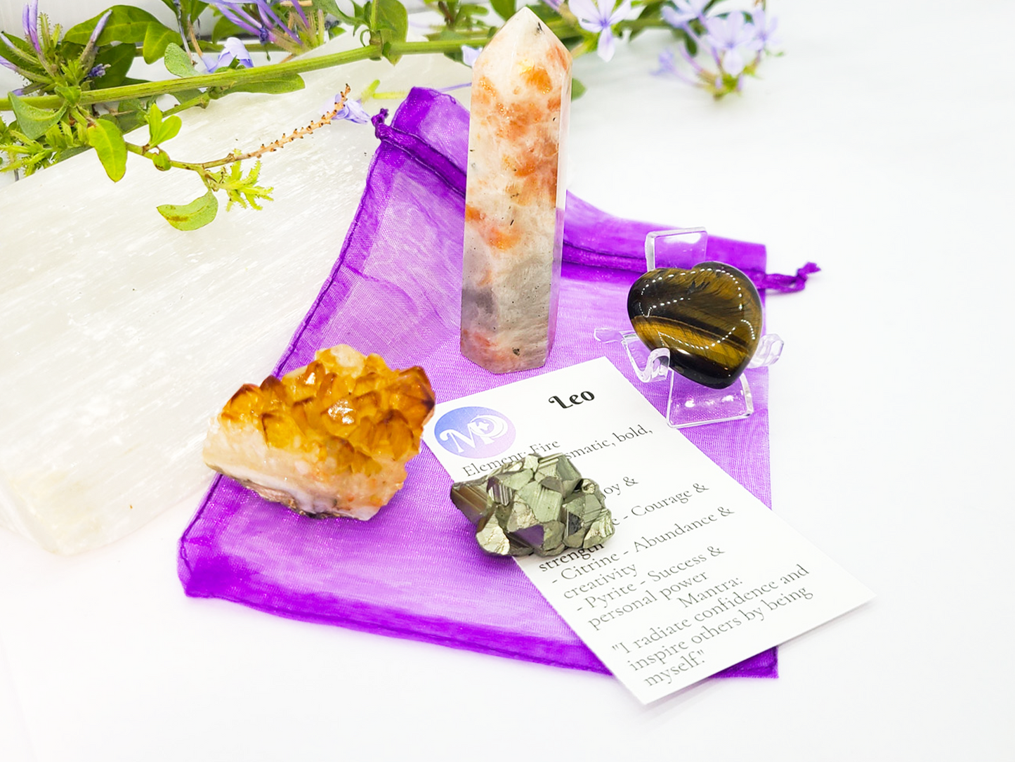 Leo Zodiac Crystal Set