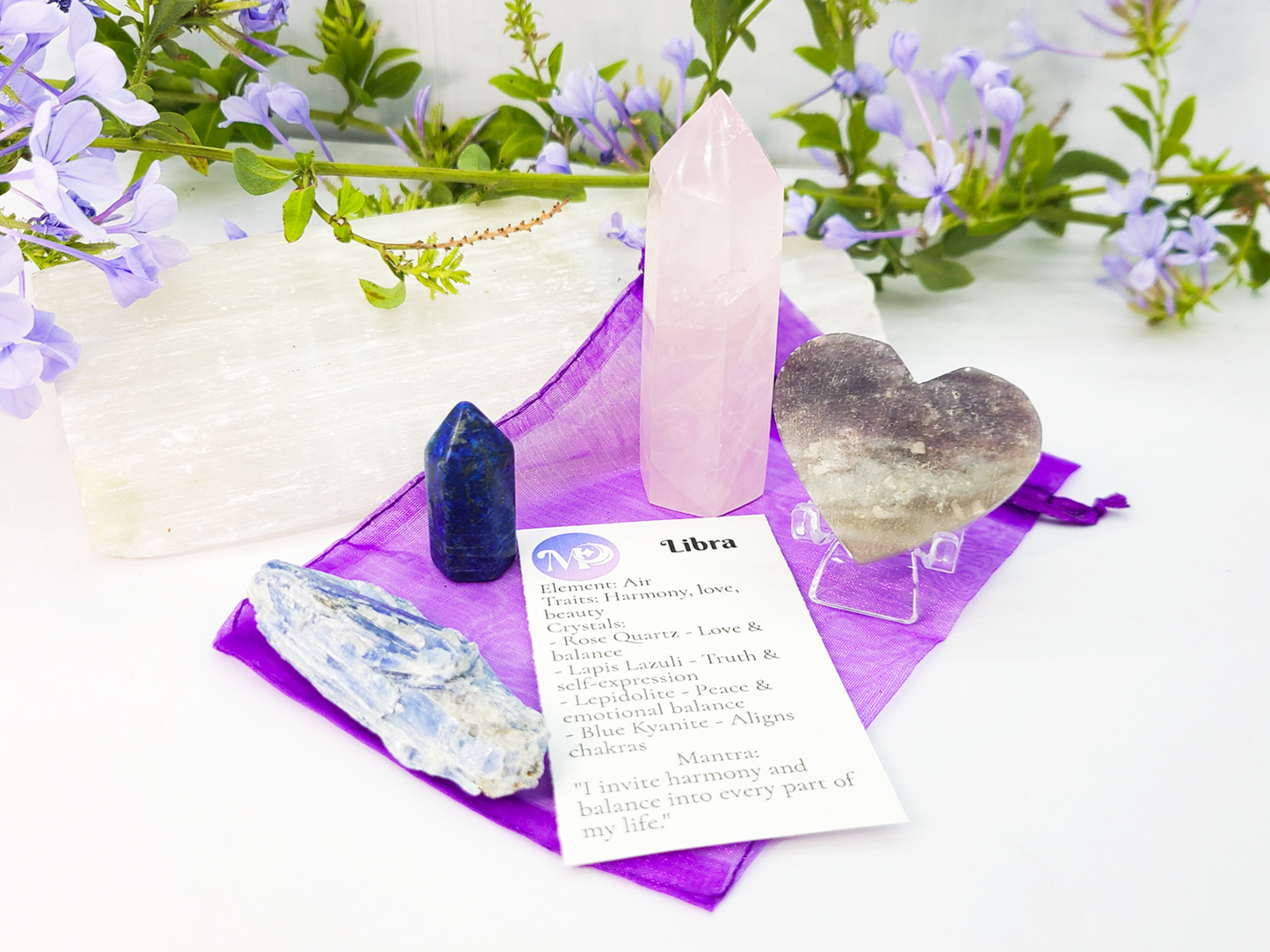Libra Zodiac Crystal Set