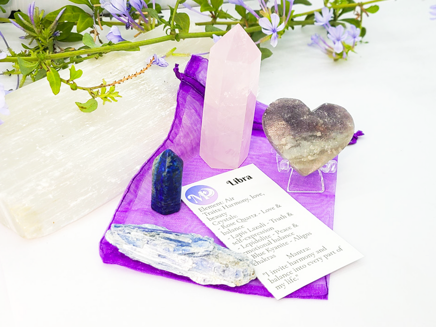 Libra Zodiac Crystal Set