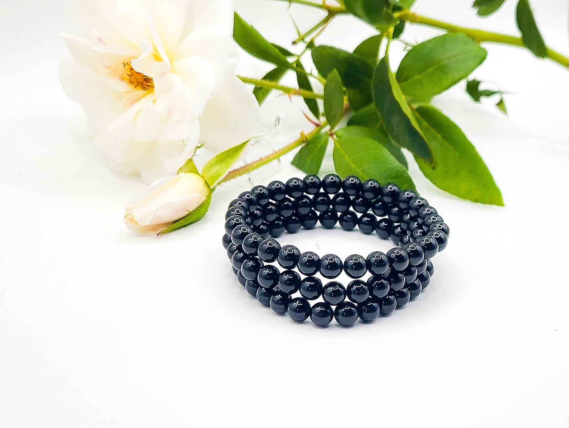 Obsidian Bracelet - Crystal bracelets for protection and positivity
