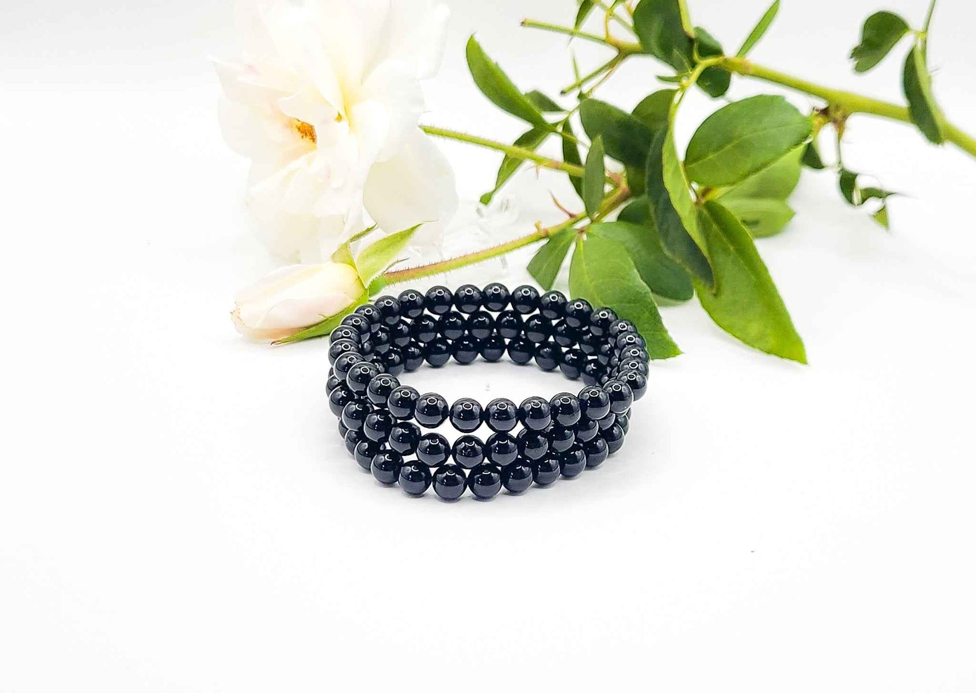 Obsidian Bracelet - Crystal bracelets for protection and positivity