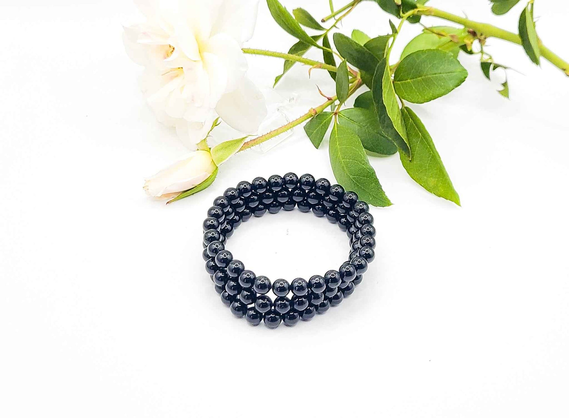 Obsidian Bracelet - Crystal bracelets for protection and positivity