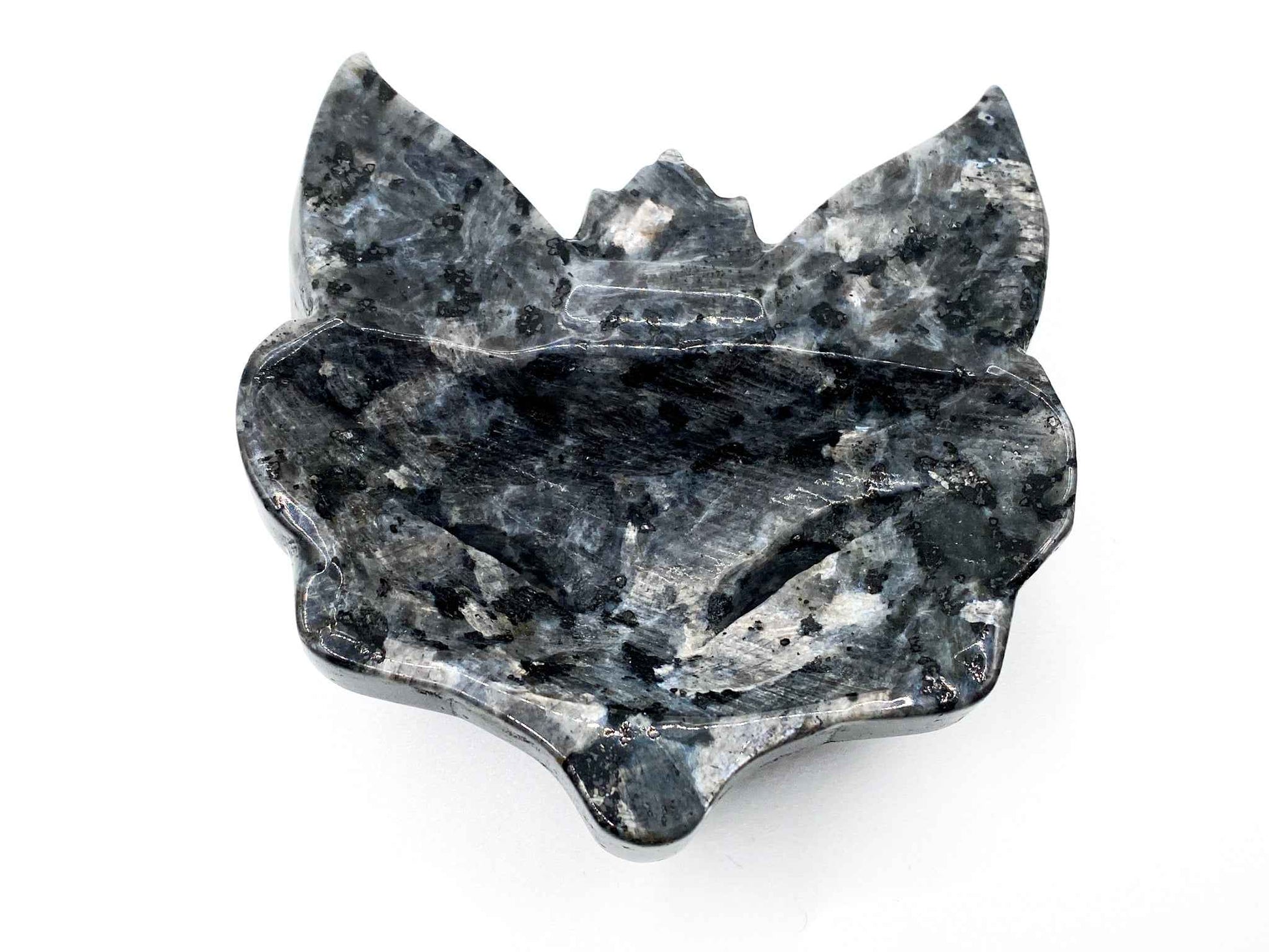 Que Sera Fox Mask Crystal Carving