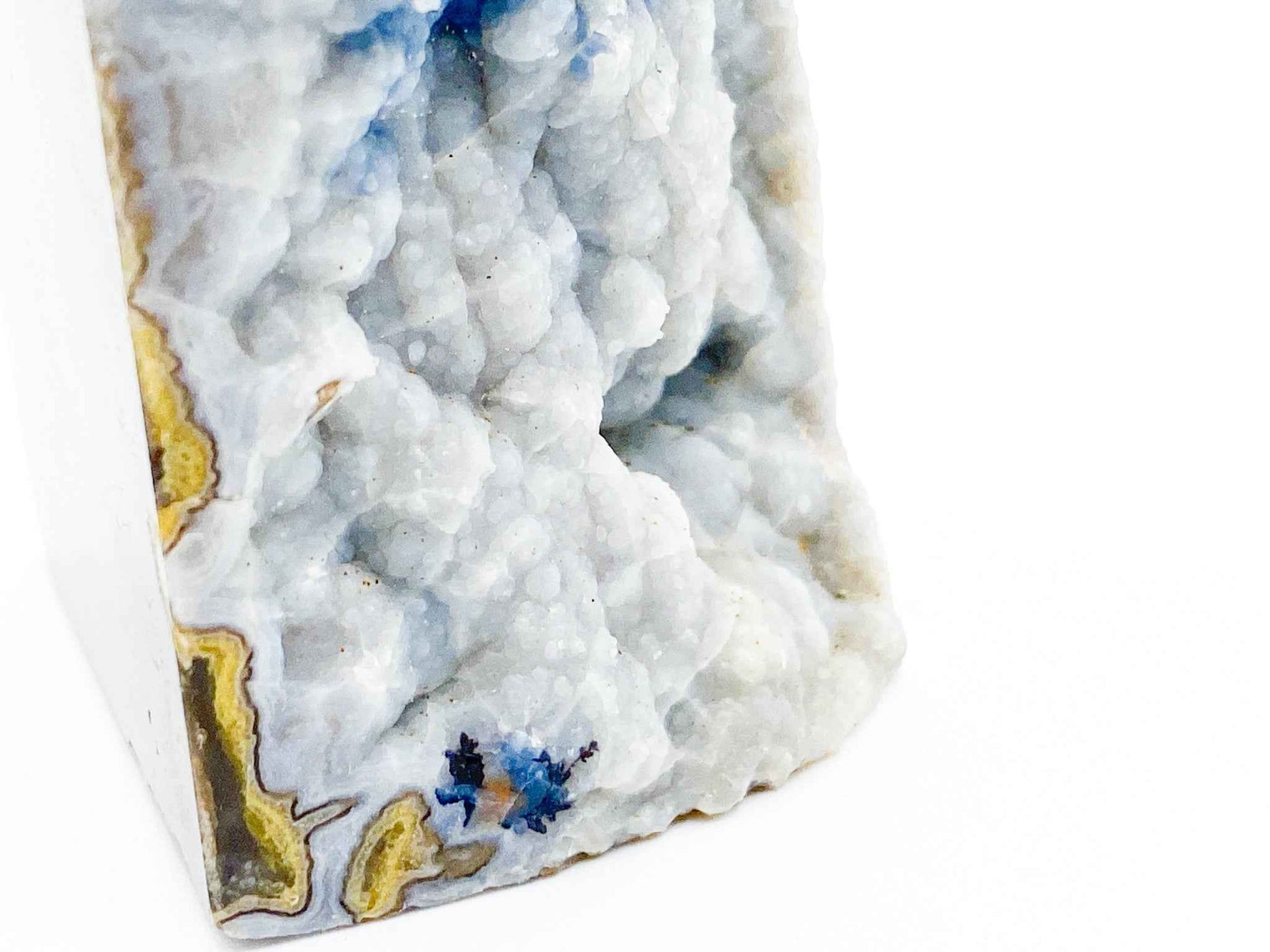 Volcano Agate Crystal Tower 5in. | UV Reactive