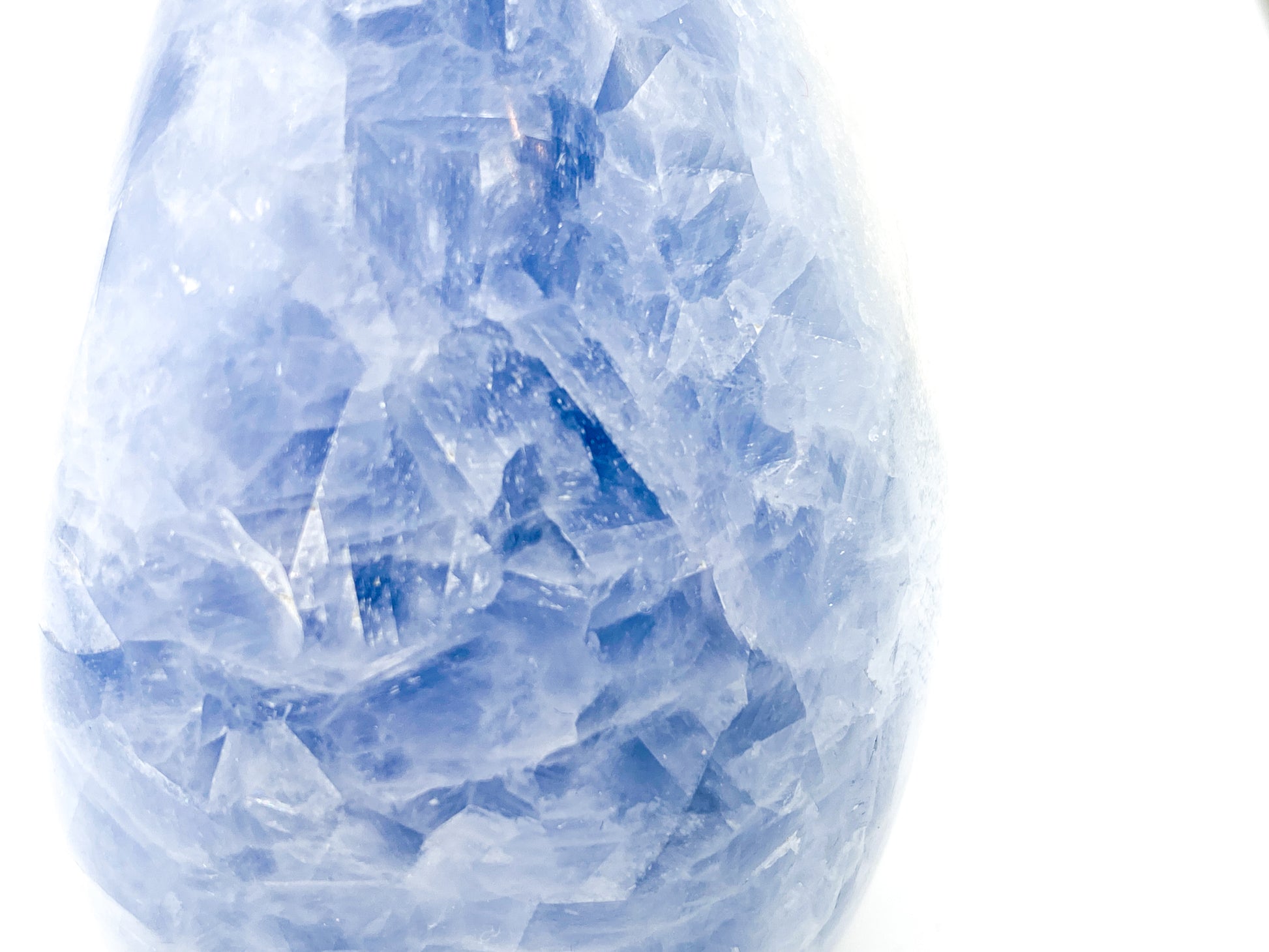 How rare is blue calcite?