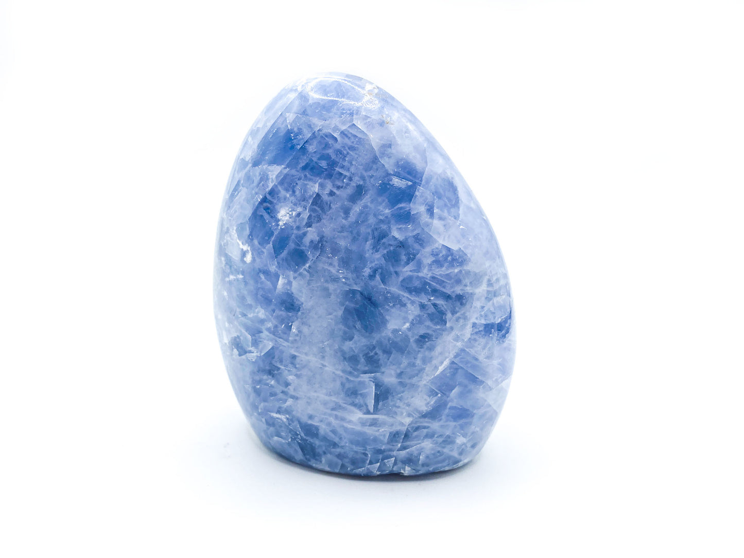 What does the blue calcite egg mean?