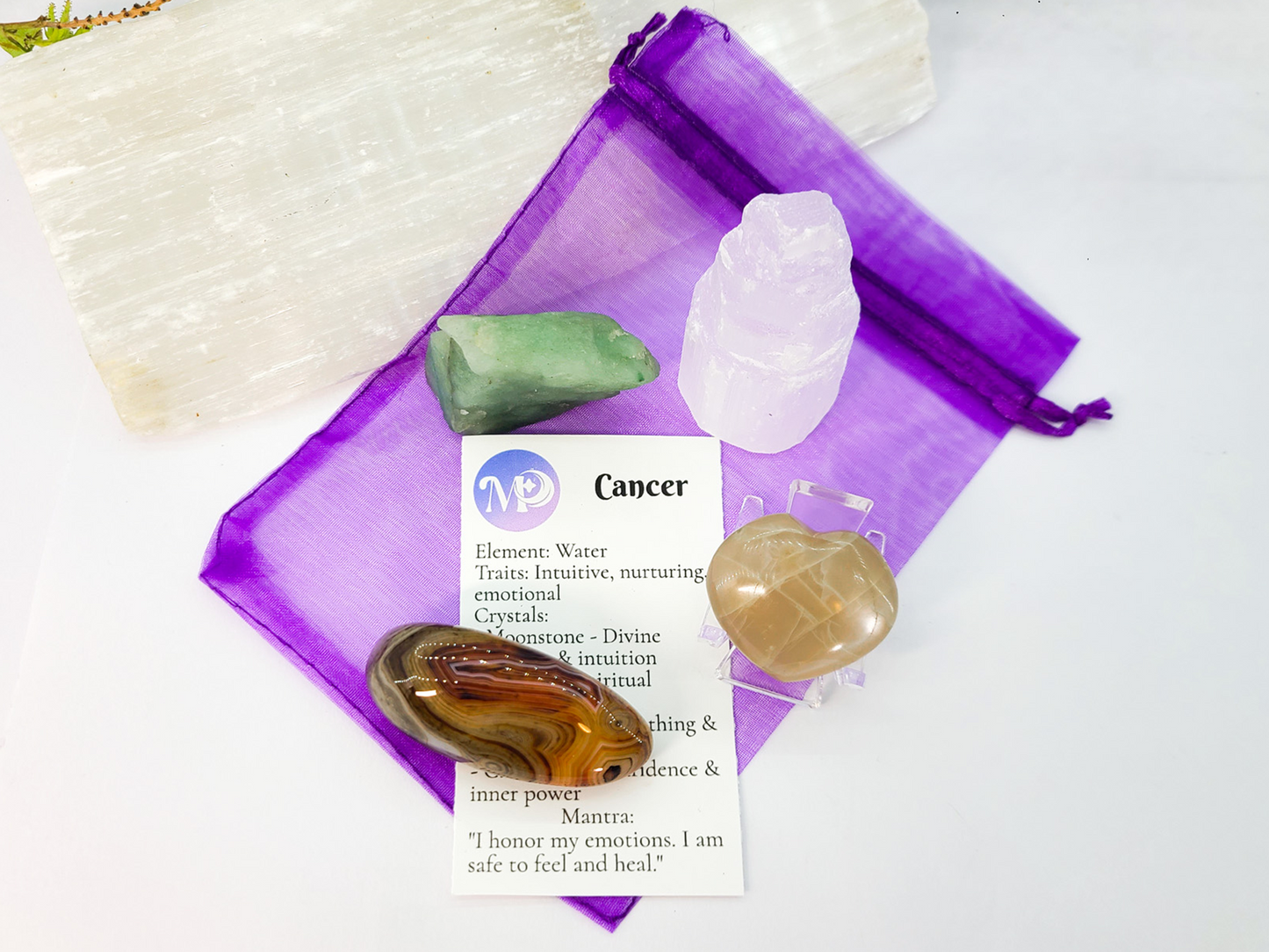Cancer Zodiac Crystal Set