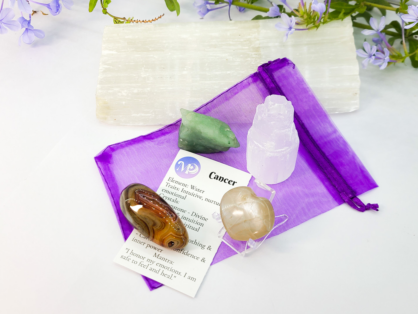 Cancer Zodiac Crystal Set
