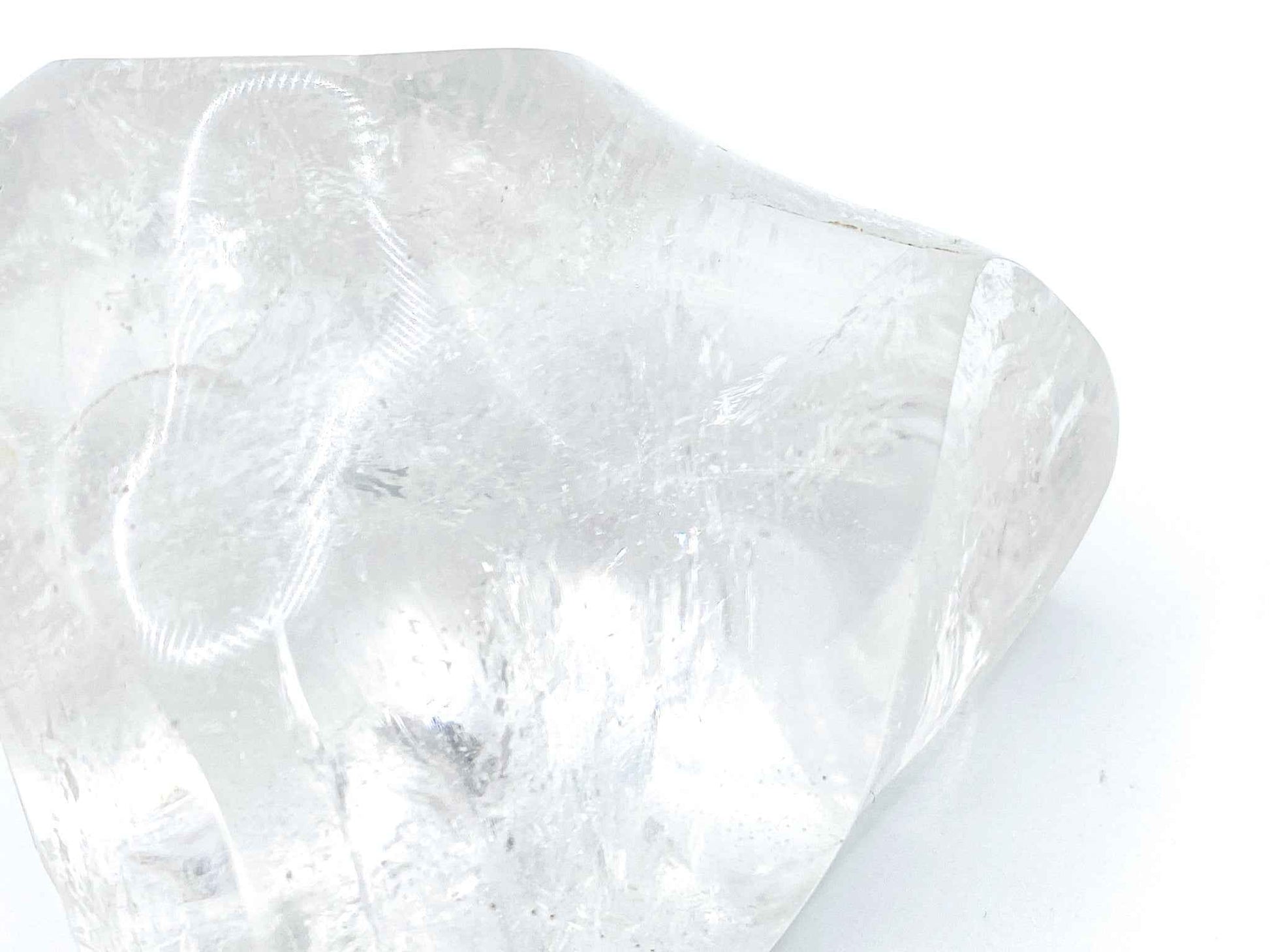 3" Clear Quartz Flame