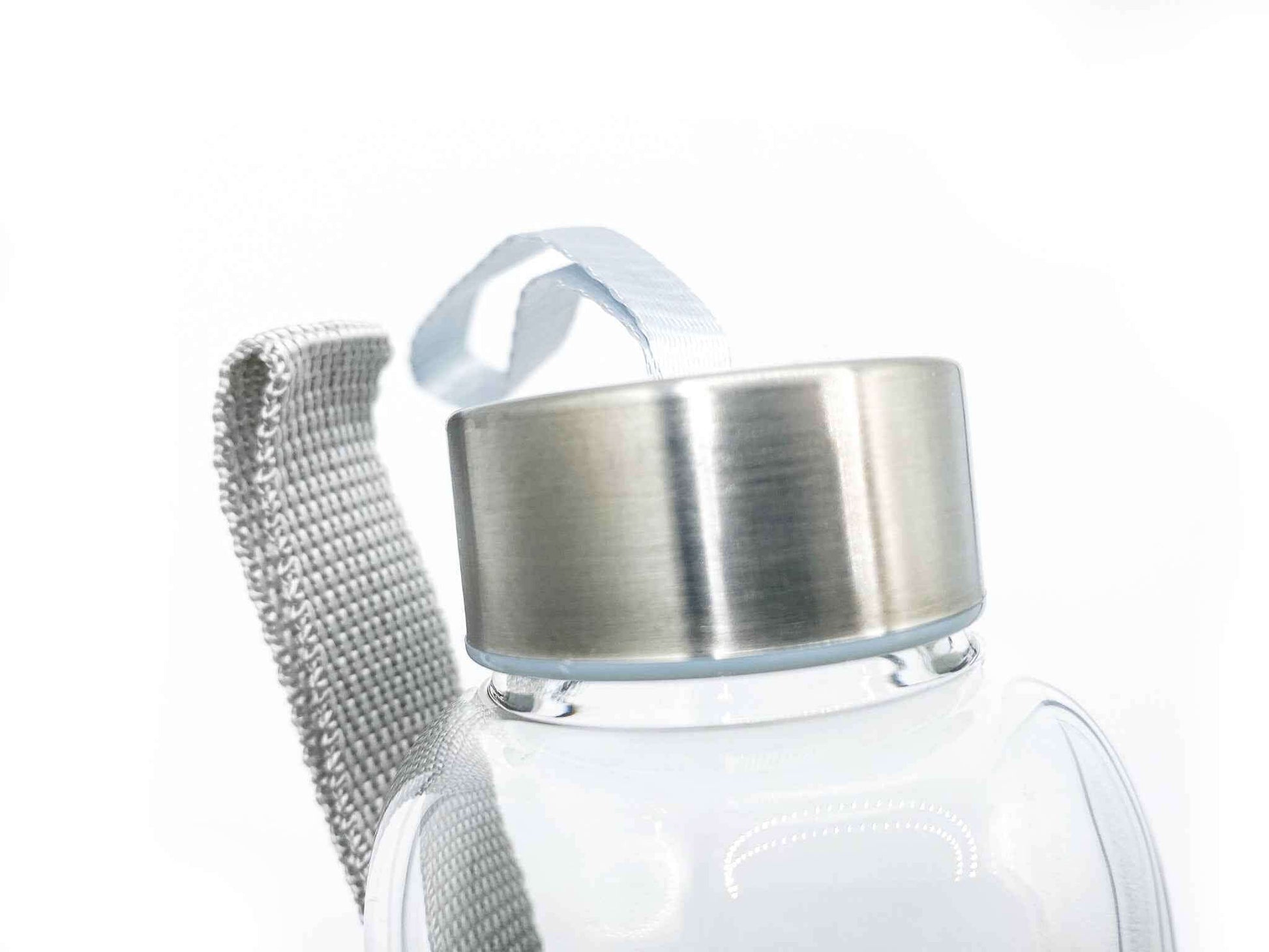 Amethyst Crystal Water Bottle 14oz. | Stainless Steel Glass Water Bottle Tumbler