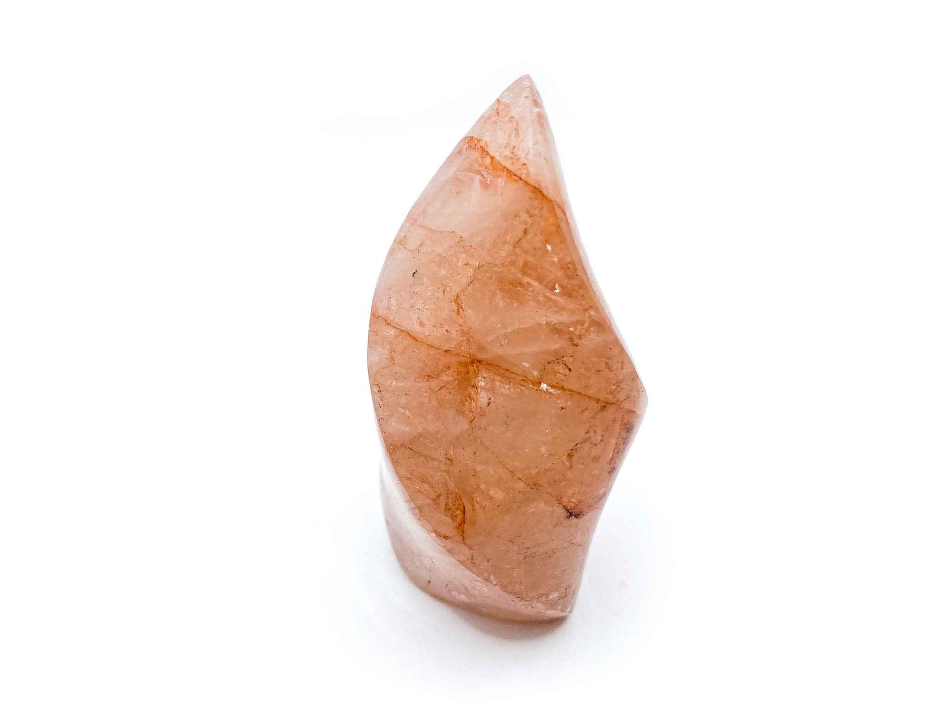 2.75" Fire Quartz Flame Crystal