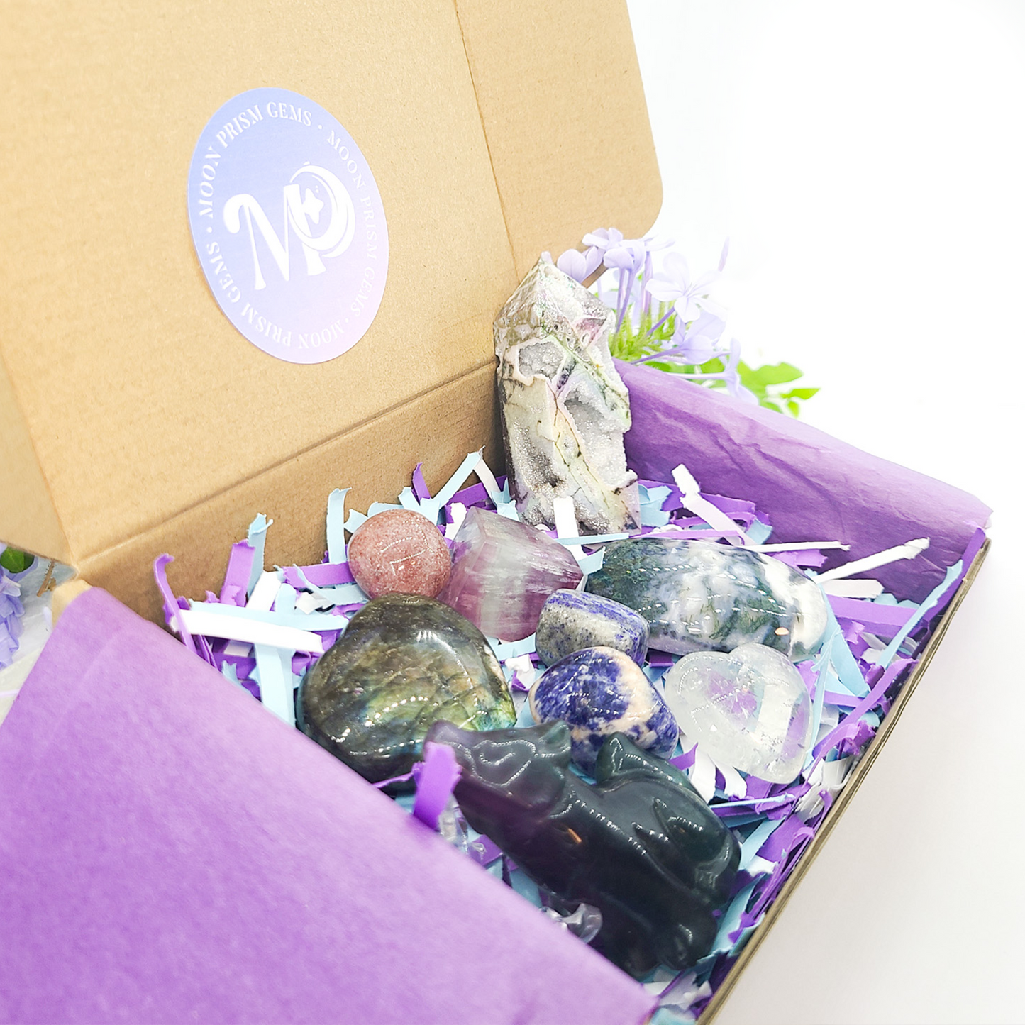 Crystal Mystery Box | Gemstone Mystery Box | Surprise Mix of Crystals and Carvings