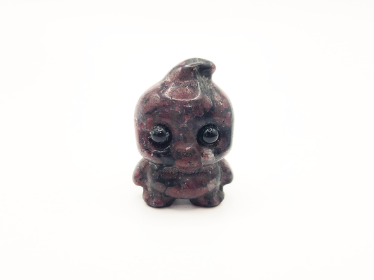 Ghost Garnet Crystal Carving