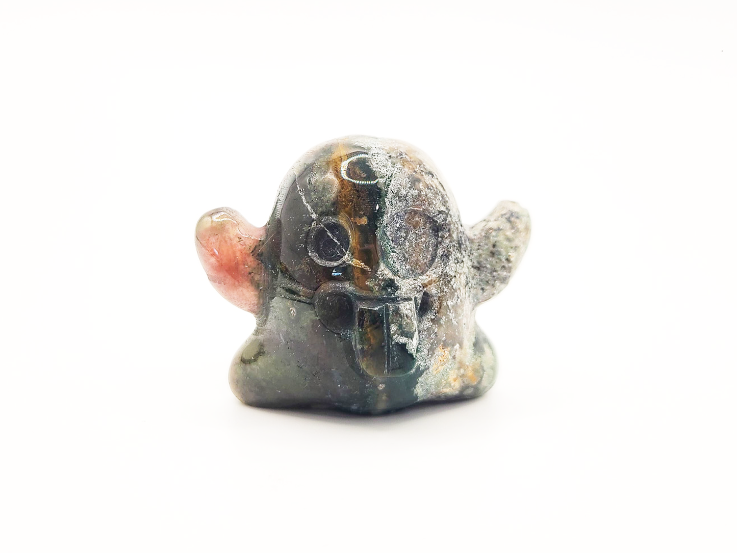 Ghost Ocean Jasper Crystal Carving