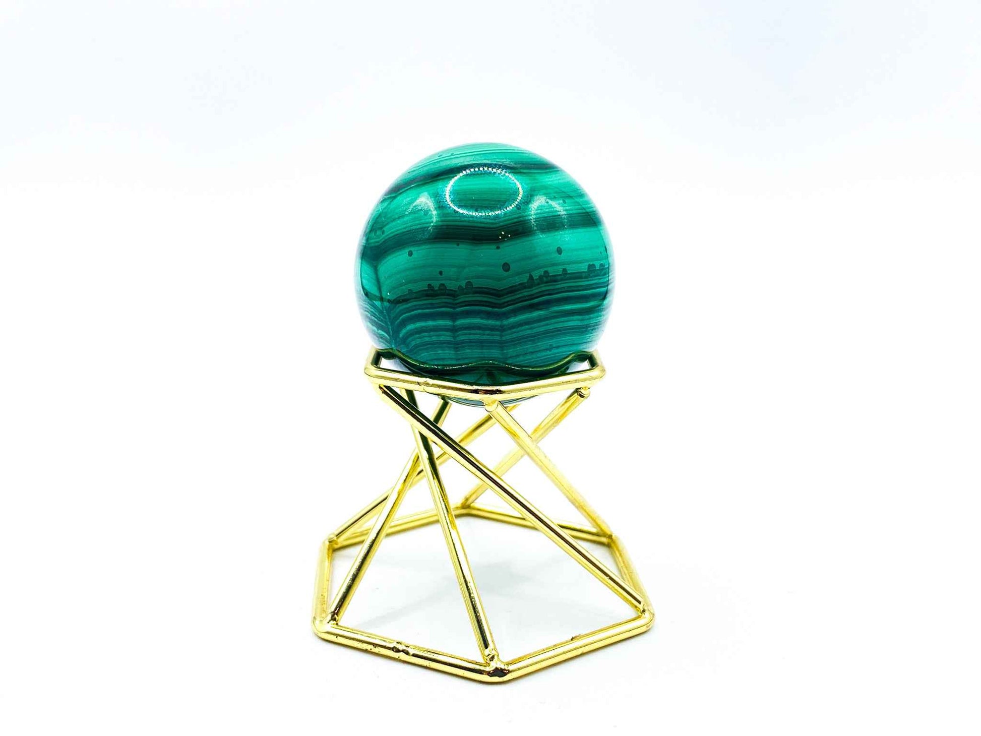 Malachite Sphere | Crystal Spheres | Polished Gemstone