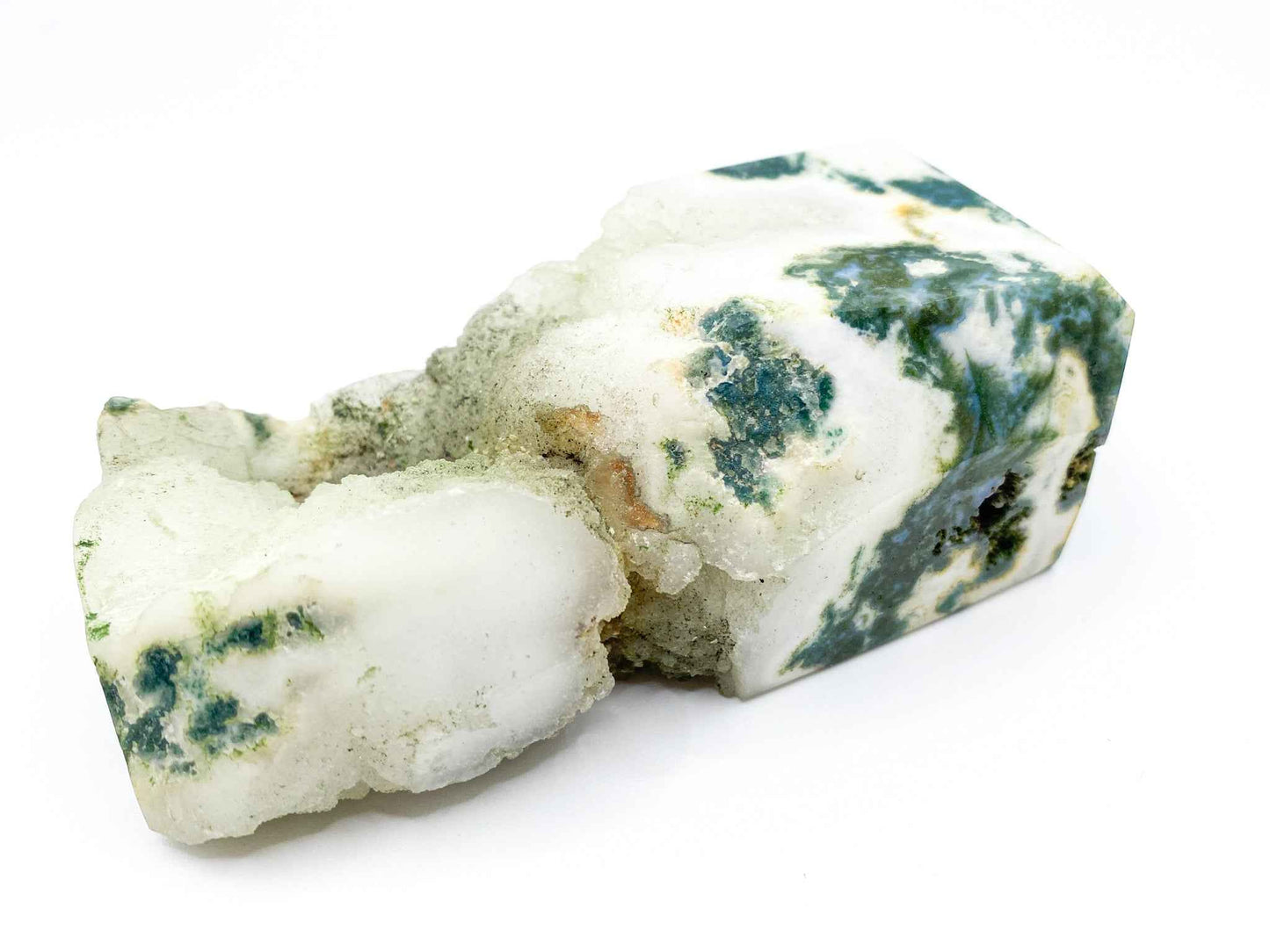 4.75" Moss Agate Tower