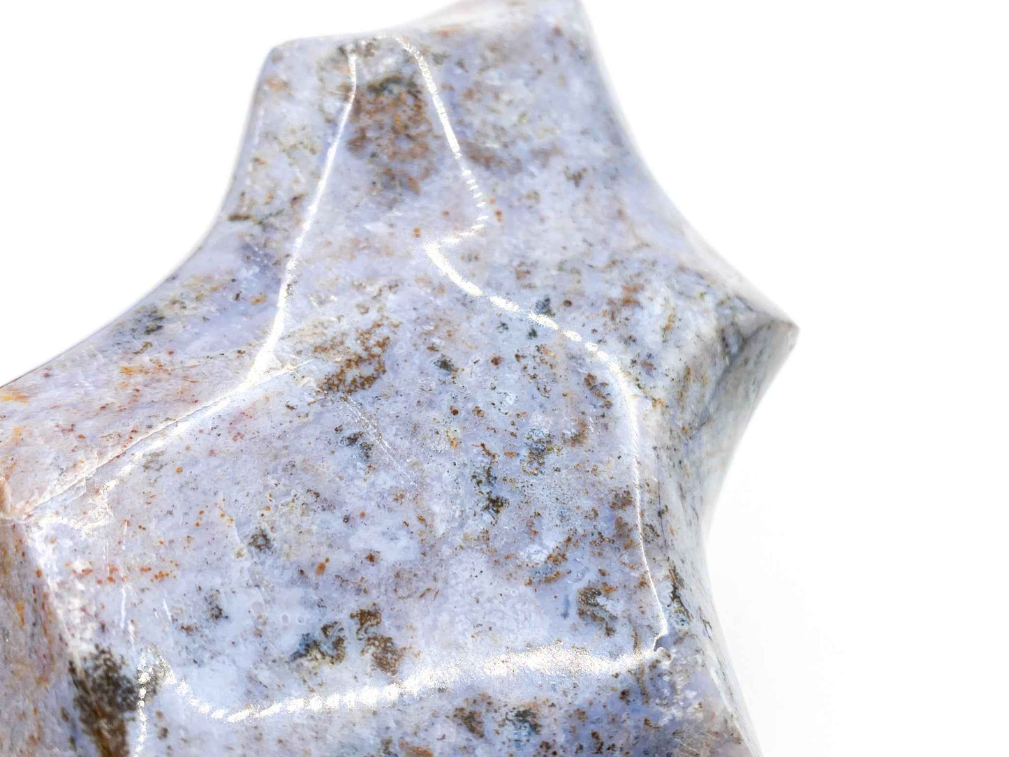 Large Ocean Jasper Flame Crystal