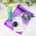 Virgo Zodiac Crystal Set